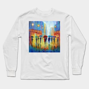 Everything smells different when it rains Long Sleeve T-Shirt